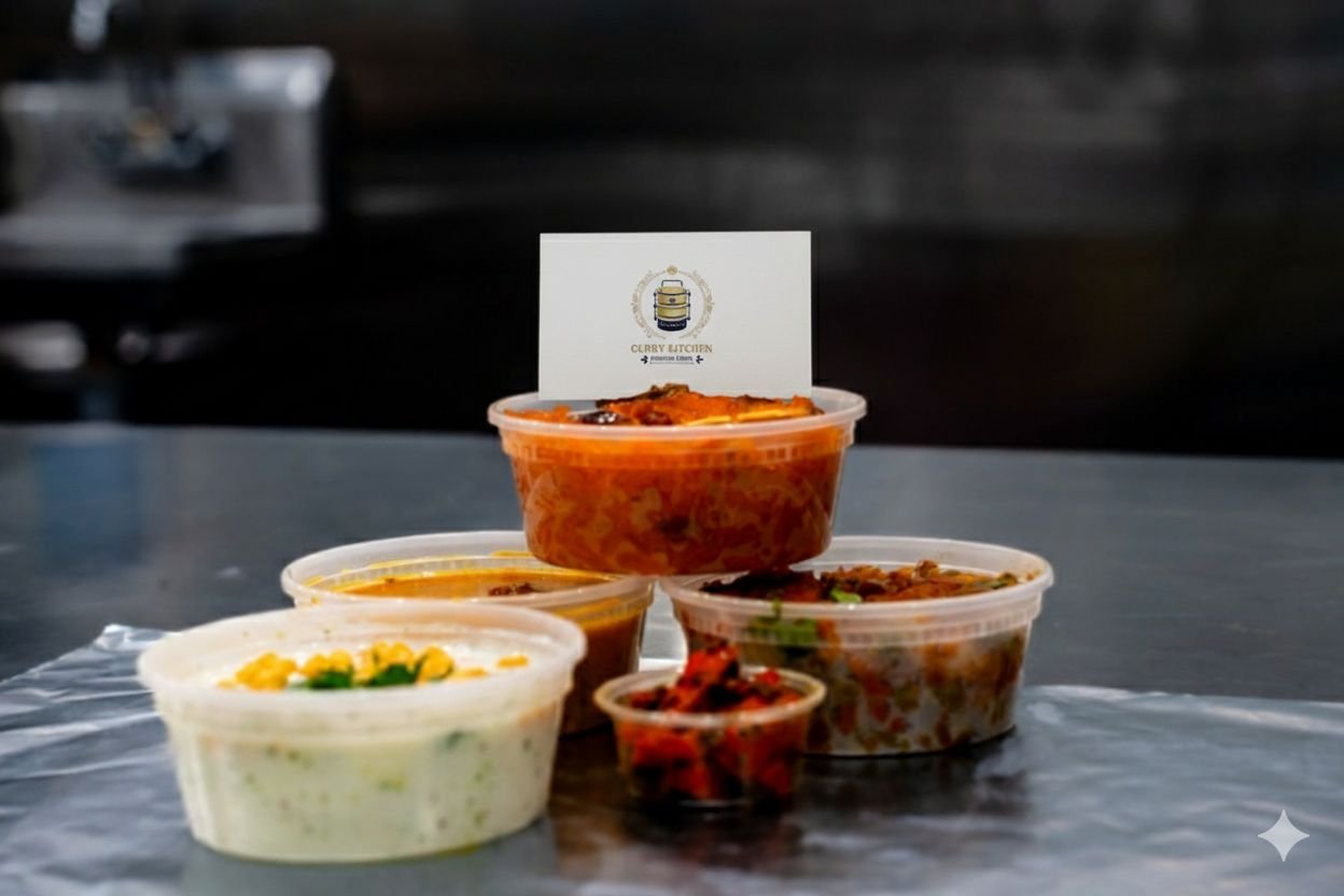 SMALL - 4 ROTI TIFFIN